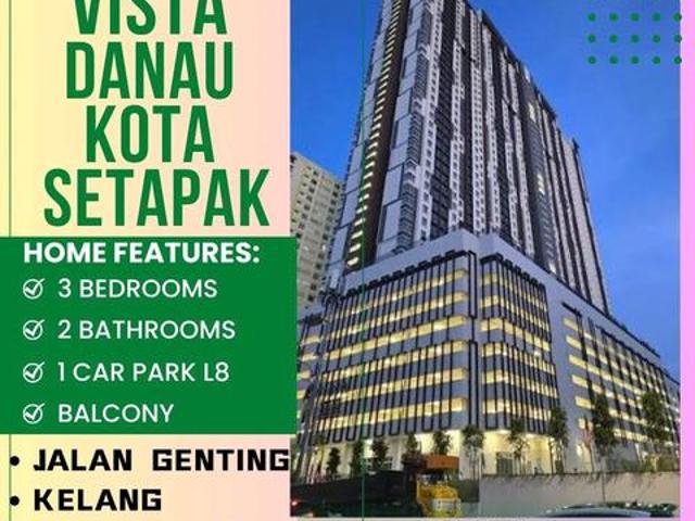 Apartment for rent in Setapak, Kuala Lumpur