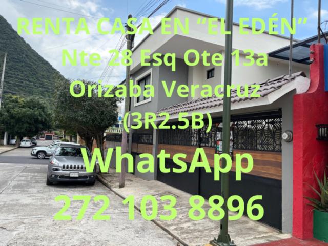 Casa en renta en Orizaba, Veracruz