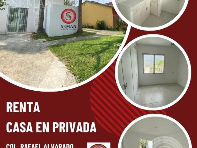 Casa en renta en Rafael Alvarado, Orizaba