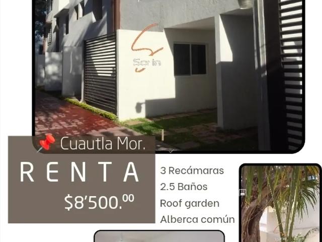 Casa en renta en Morelos