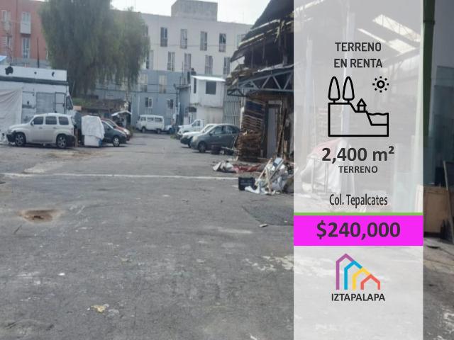 Terreno en renta en Iztapalapa, Ciudad de México