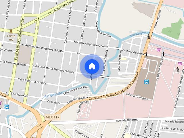 Casa en renta en San Martín Texmelucan, Puebla