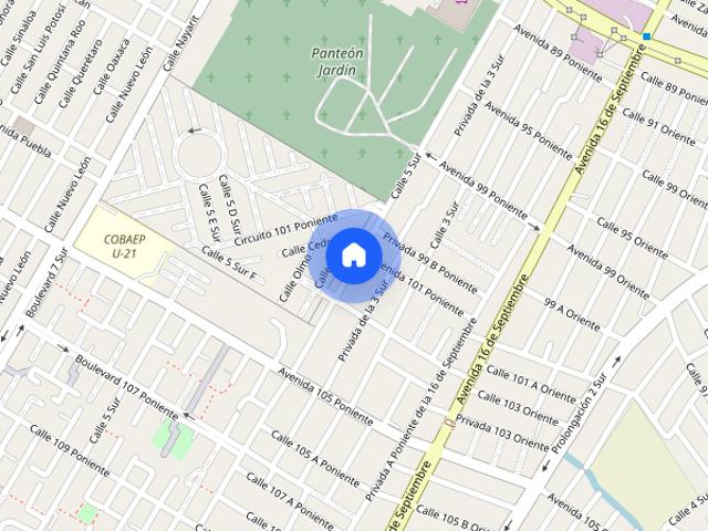 Casa en renta en Cañada Morelos, Puebla