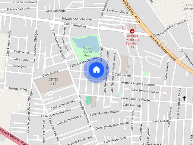Casa en renta en San Martín Texmelucan, Puebla