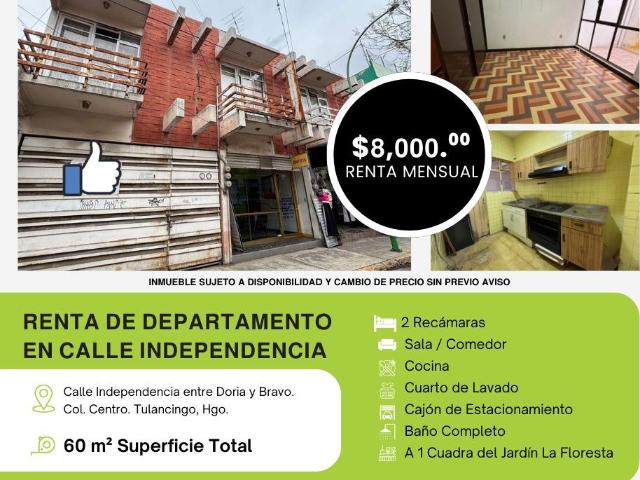 Casa en renta en Tulancingo De Bravo