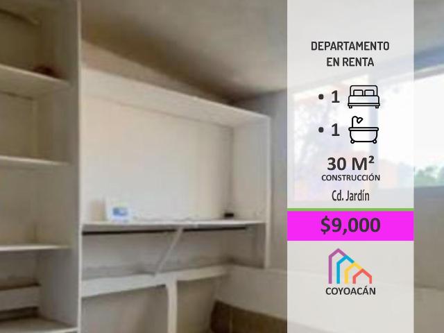 Departamento en renta en Coyoacán, Ciudad de México