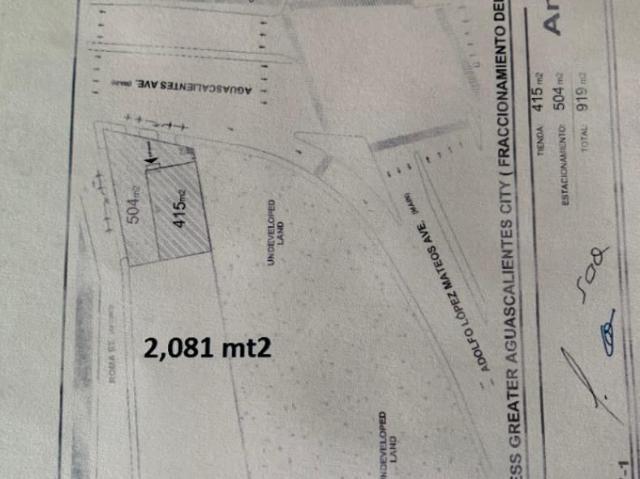 Terreno en renta en Aguascalientes, Municipio de Aguascalientes