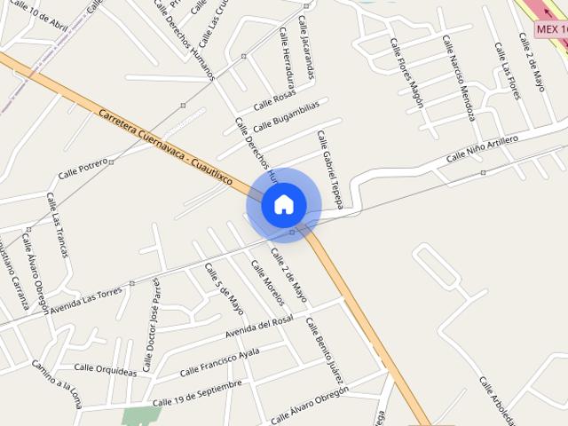 Departamento en renta en Morelos