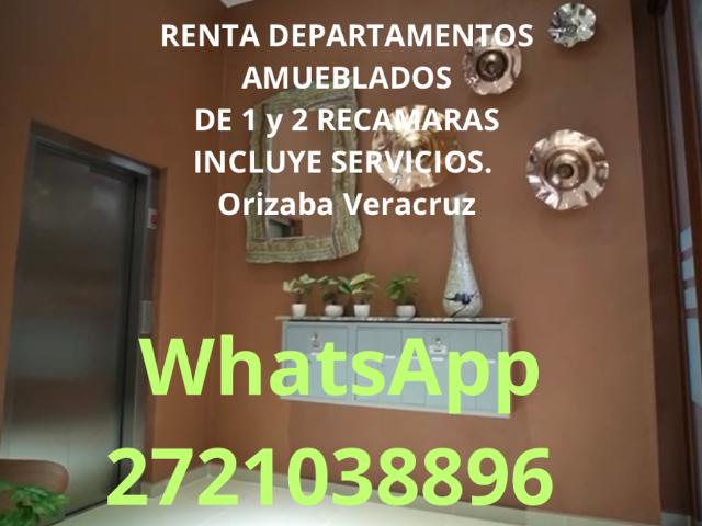 Departamento en renta en Orizaba, Veracruz