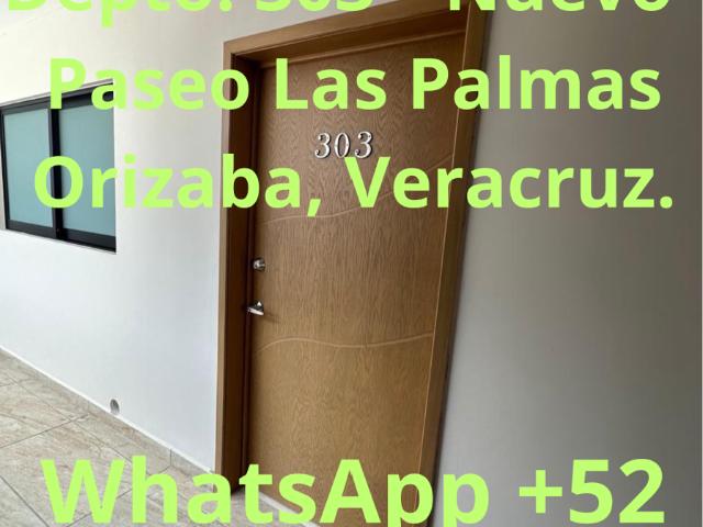 Departamento en renta en Benito Juárez, Orizaba