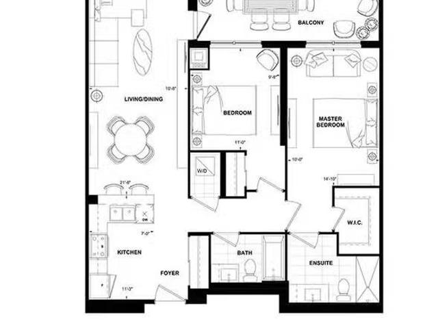 Condo for rent in Oakville, Ontario