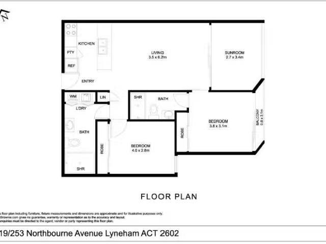 Apartment for rent in Lyneham, Australian Capital Territory