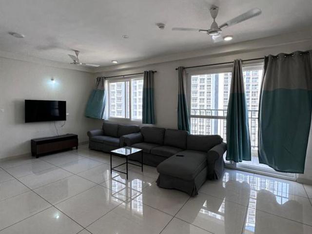Flat for rent in Prestige Lakeside Habitat, Bengaluru