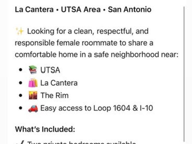 Room for rent in Leesville, Texas