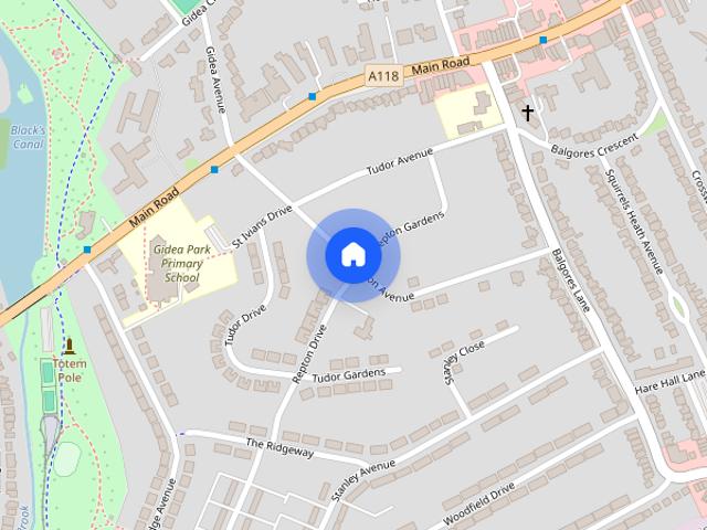 House for rent in Romford, Gidea Park