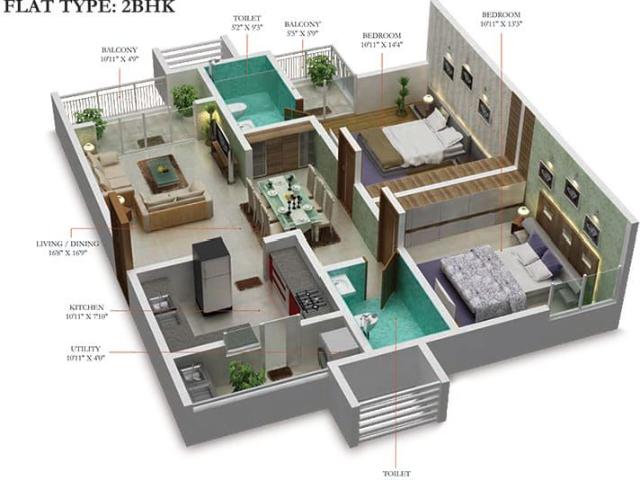 Flat for sale in Shriram Luxor, Kannuru