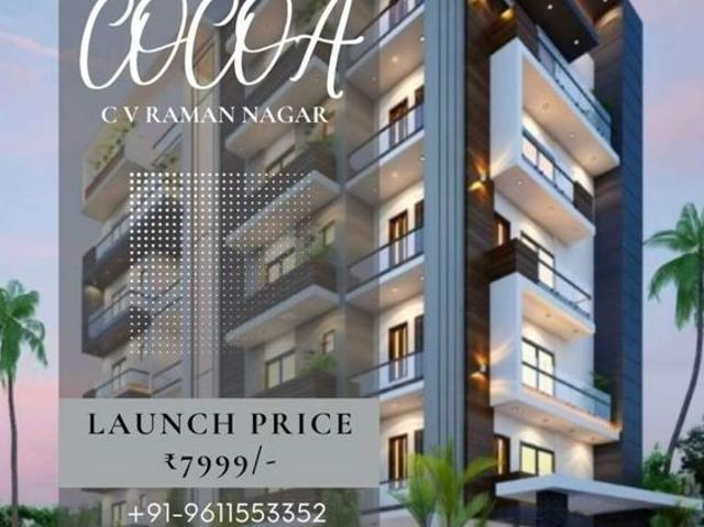 Flat for sale in Bangalore East, Cox Town - Bangalore