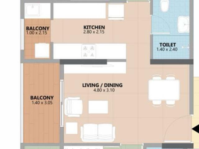 Flat for sale in Gottigere, Bengaluru