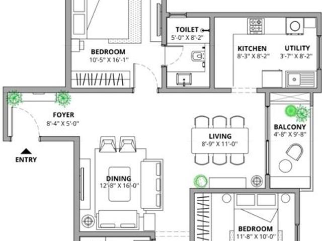 Flat for sale in Assetz Marq, Kannamangala