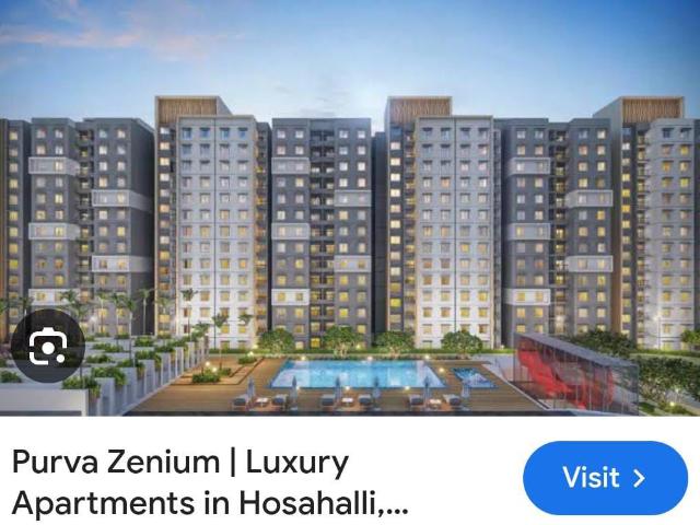 Flat for sale in Hosahalli