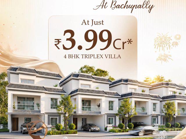 Villa for sale in Bowrampet, Medchal–Malkajgiri