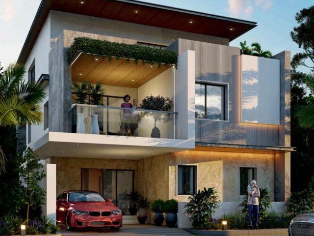 Villa for sale in Bojya Thanda, Kollur