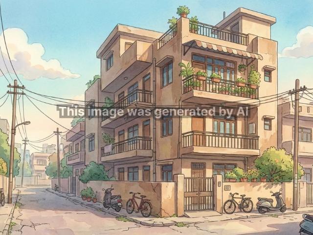 Flat for sale in West Delhi, Deri