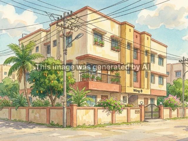 Flat for sale in Kalher, Thane