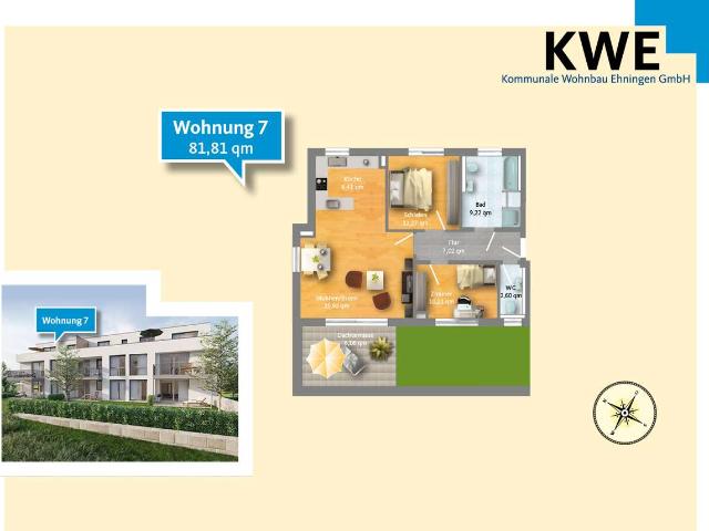 Wohnung kaufen in Hildrizhausen, Landkreis Böblingen