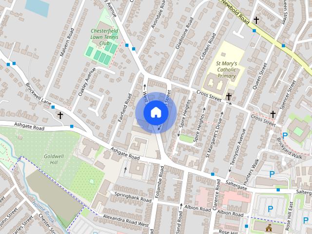 Apartment for rent in Brockwell, Chesterfield