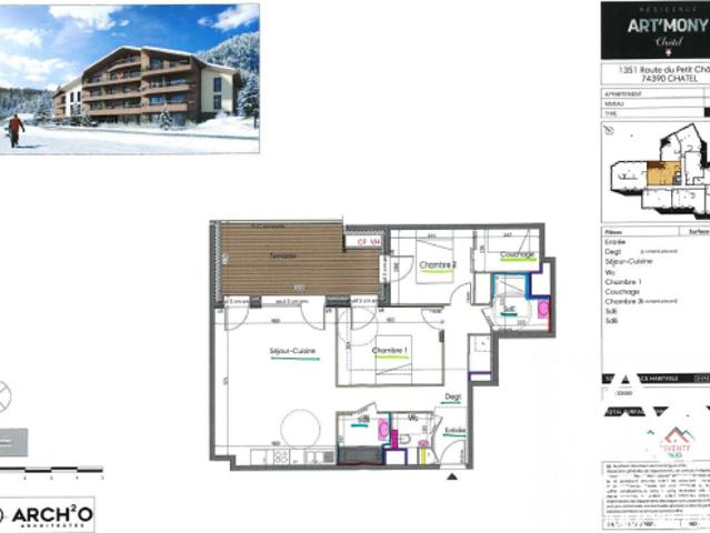 Appartement vente à Thonon-les-Bains, Le Châtel