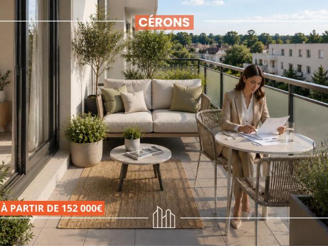 Appartement vente à Langon, Cérons