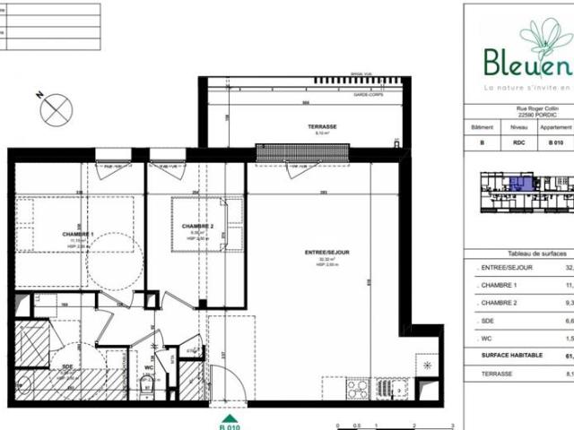 Appartement vente à Saint-Brieuc, Bretagne