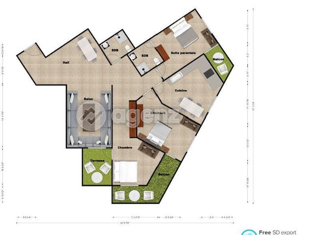 Appartement vente à Témara, Rabat-Salé-Zemmour-Zaër