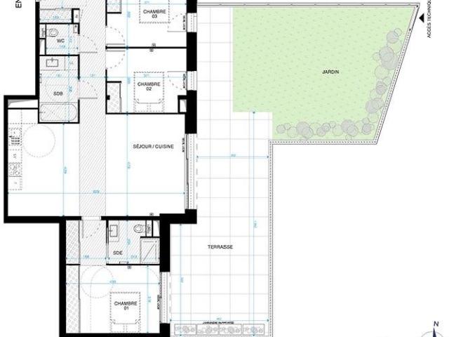 Appartement vente à Lodève, Saint-clément-de-rivière