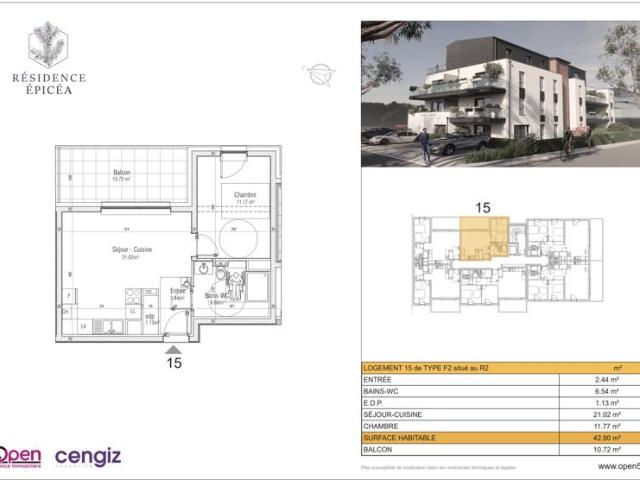 Appartement vente à Thionville, Aumetz