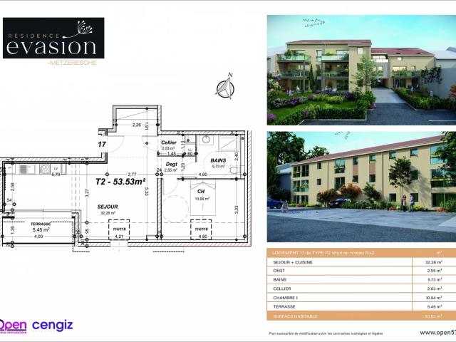 Appartement vente à Metzeresche, Moselle