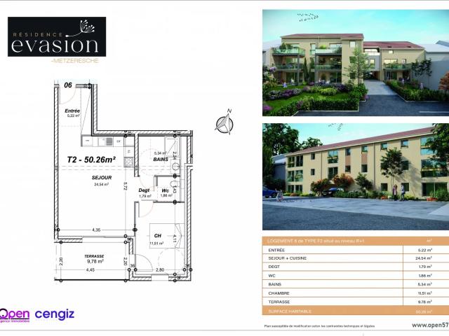 Appartement vente à Thionville, Metzeresche