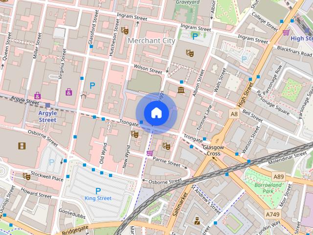 Apartment for rent in Laurieston, Glasgow
