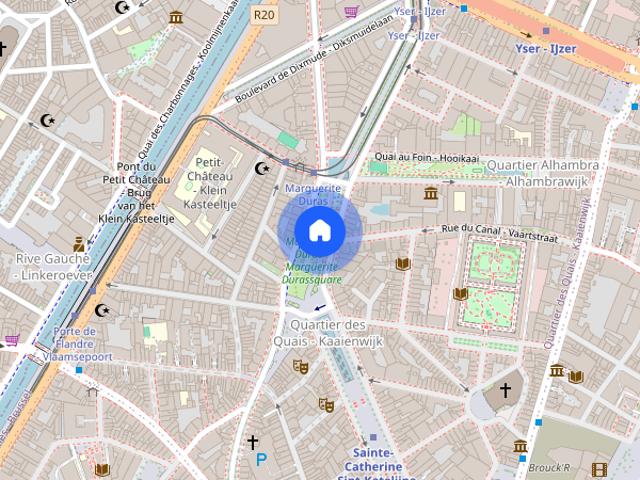 Appartement location à Quartier Royal - Koninklijke Wijk, Bruxelles - Brussel