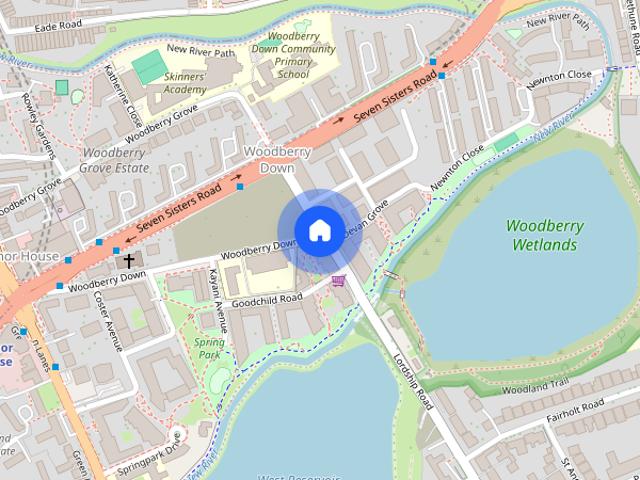 Apartment for rent in Woodberry Down, Greater London