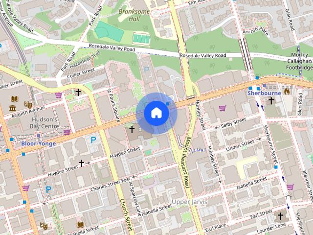 Apartment for rent in University—Rosedale, Toronto
