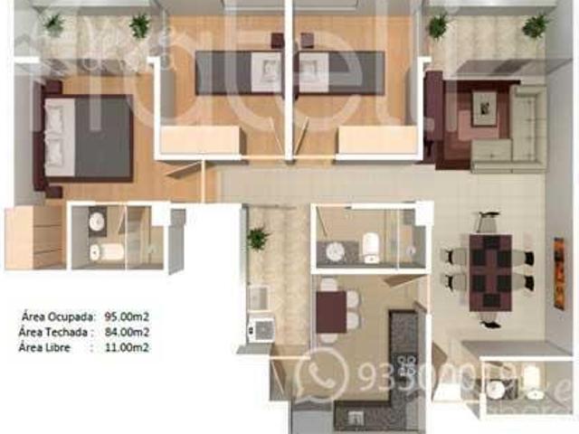 Departamento venta en Cerro Colorado, Arequipa