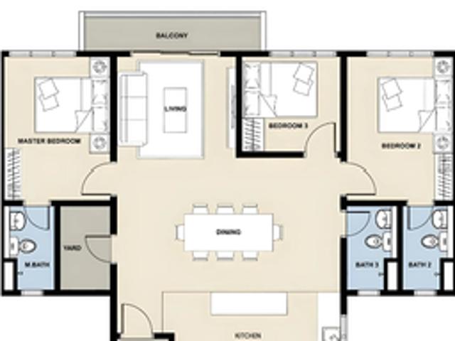 Apartment for rent in Kajang, Langat
