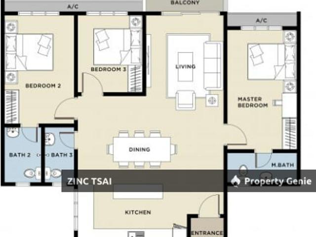 Apartment for rent in Kajang, Langat