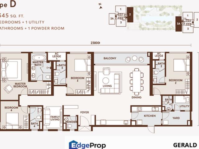 Condominium for sale in Country Heights Damansara, Kuala Lumpur