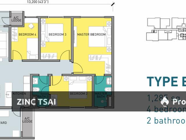 Serviced Residence for rent in Kepong, Kuala Lumpur