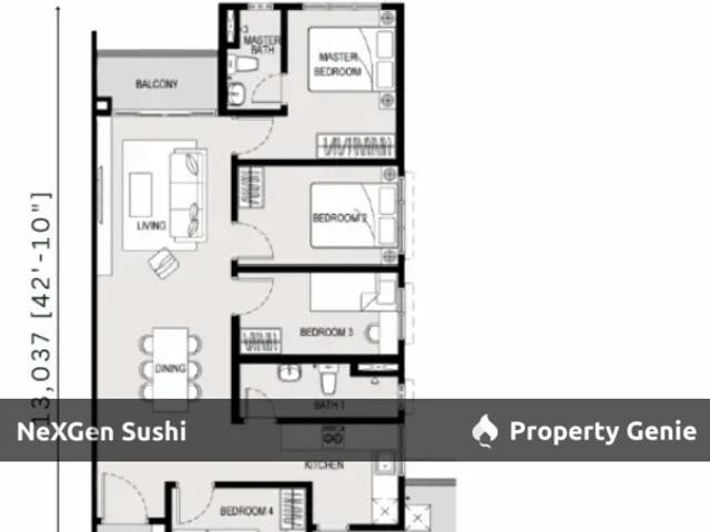 Serviced Residence for rent in Kajang, Langat