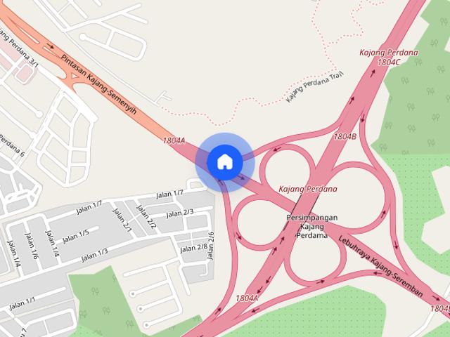 Apartment for rent in Kajang, Langat