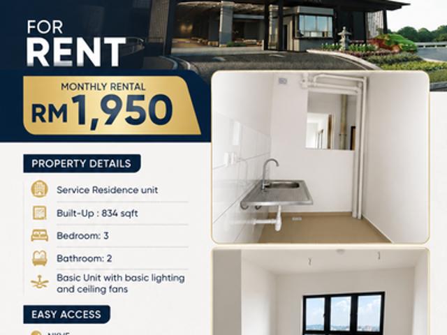 Condominium for rent in Petaling, Alam Impian